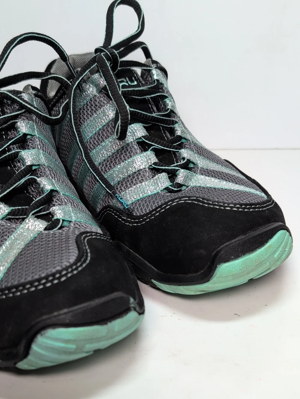 Kuru Chicane trail hiking black delirium womans sneakers size 8.5W EU 39